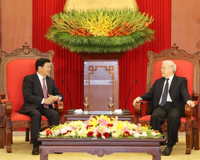 Không ngừng vun đắp mối quan hệ đặc biệt Việt Nam-Lào ảnh 1