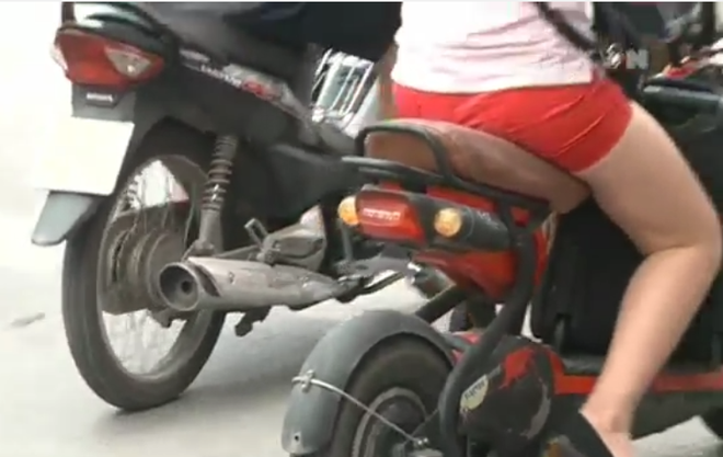 [Video] Bắt đầu xử phạt xe máy điện chưa đăng ký biển số ảnh 1