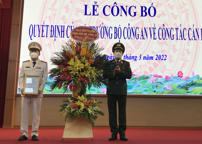 Công bố quyết định bổ nhiệm Giám đốc Công an tỉnh Hải Dương ảnh 1