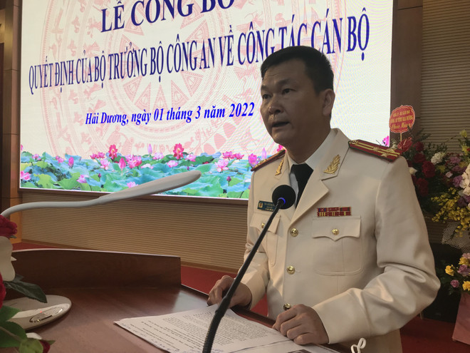 Công bố quyết định bổ nhiệm Giám đốc Công an tỉnh Hải Dương ảnh 2
