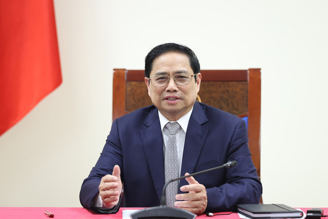 Thủ tướng Phạm Minh Chính điện đàm với Tổng Giám đốc Tập đoàn Adidas ảnh 2