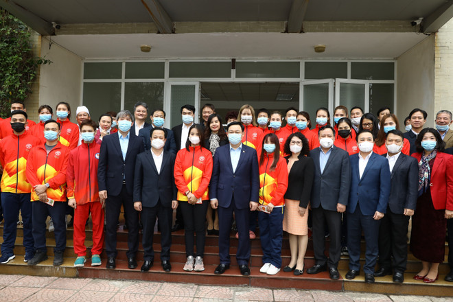 Bí thư Thành ủy Hà Nội kiểm tra công trình phục vụ SEA Games 31 ảnh 4