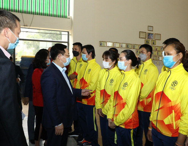 Bí thư Thành ủy Hà Nội kiểm tra công trình phục vụ SEA Games 31 ảnh 2