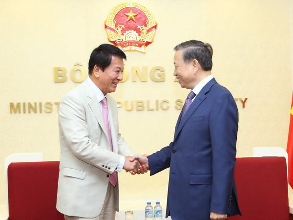 Bộ trưởng Công an tiếp Đại sứ đặc biệt Việt-Nhật và Đại sứ Thổ Nhĩ Kỳ ảnh 1