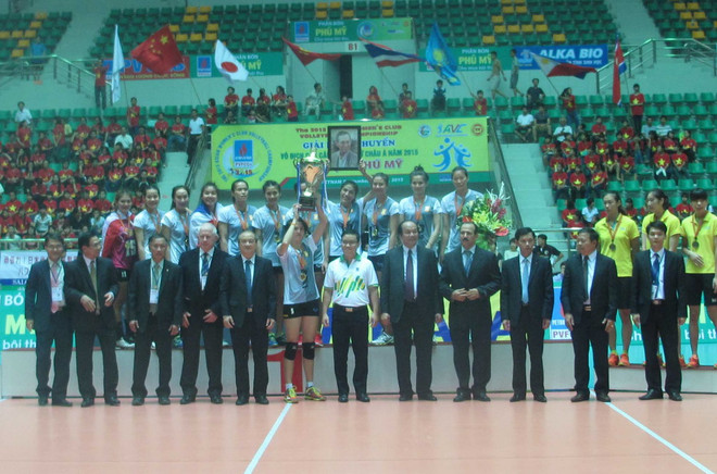 Bangkok Glass vô địch giải bóng chuyền các câu lạc bộ nữ châu Á ảnh 1