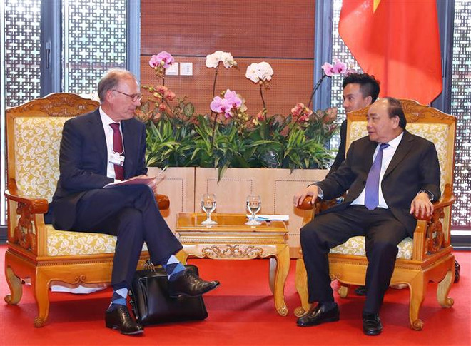 Thủ tướng Nguyễn Xuân Phúc tiếp Tổng Giám đốc Tập đoàn Carlsberg ảnh 1