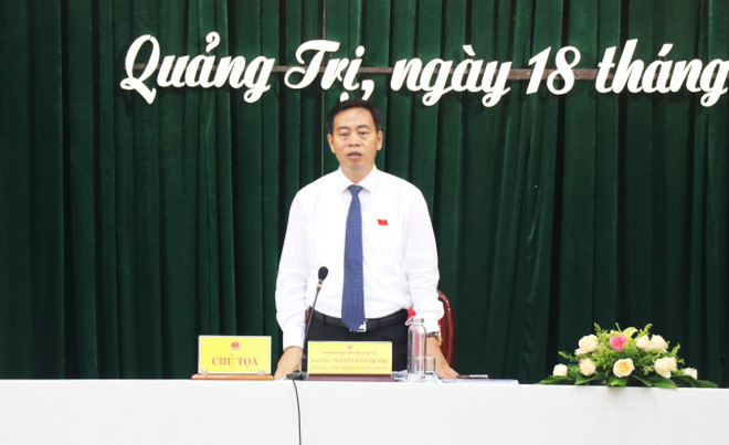 Ông Nguyễn Đăng Quang tái đắc cử là Chủ tịch HĐND tỉnh Quảng Trị ảnh 1