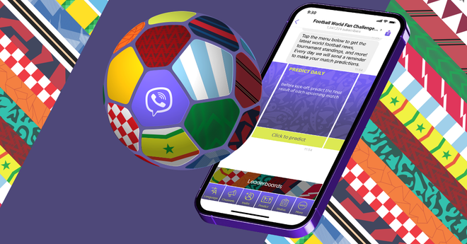 Viber ra mắt các tính năng liên quan đến bóng đá dịp World Cup 2022 ảnh 1