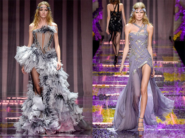 Huntington Whiteley "thiêu đốt" mọi ánh nhìn ở show Atelier Versace ảnh 9