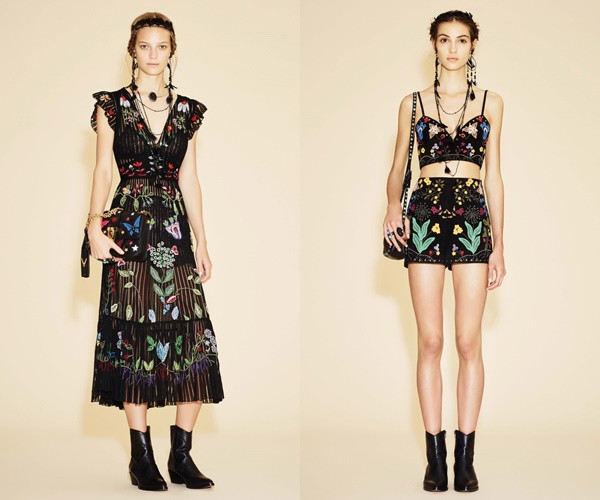 Bức tranh Hoa cỏ thủy sinh trong bộ sưu tập Valentino Resort 2016 ảnh 3