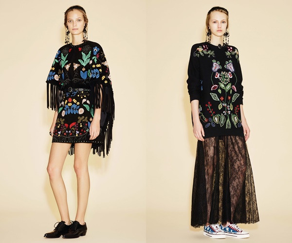Bức tranh Hoa cỏ thủy sinh trong bộ sưu tập Valentino Resort 2016 ảnh 5