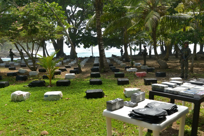 Cảnh sát Colombia thu giữ 3 tấn cocaine đang trên đường tới Mỹ ảnh 1