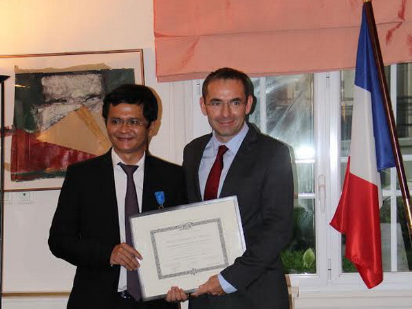 Tổng giám đốc VTV nhận Huân chương Quốc công của Pháp ảnh 1