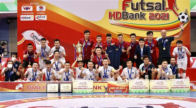 Thái Sơn Nam giữ vững danh hiệu Vô địch quốc gia Futsal HDBank ảnh 1