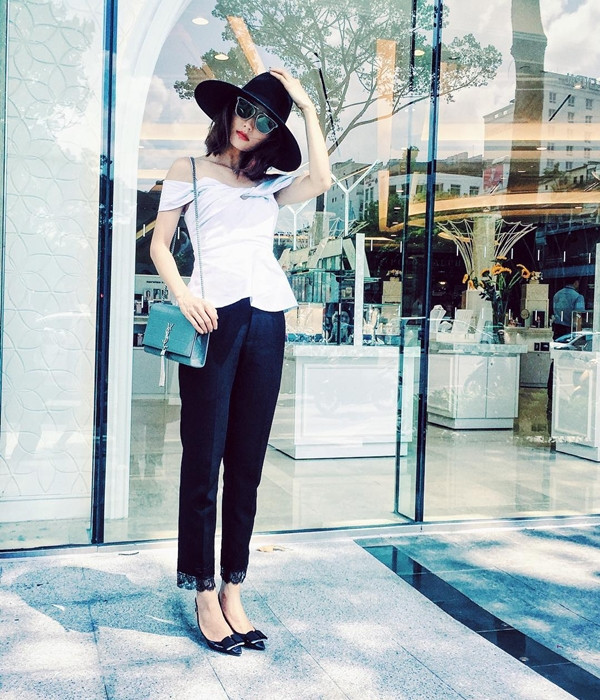 Street style đẹp ngất ngây của mỹ nhân Việt trong tuần qua ảnh 1