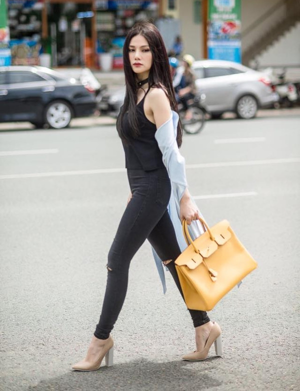 Street style đẹp ngất ngây của mỹ nhân Việt trong tuần qua ảnh 9