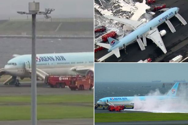 Máy bay của Korean Air bị cháy động cơ trước khi cất cánh ảnh 1