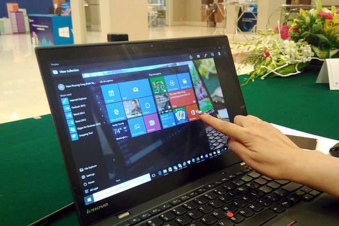 Microsoft “khoe” các tiện ích ưu việt của Windows 10 tại Hà Nội ảnh 1