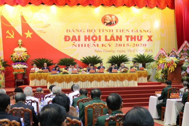 Khai mạc Đại hội đại biểu Đảng bộ tỉnh Tiền Giang lần thứ X ảnh 1