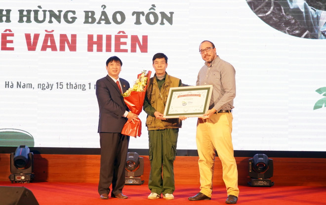 Thợ săn bỏ nghề ở Hà Nam được vinh danh Anh hùng bảo tồn ảnh 1