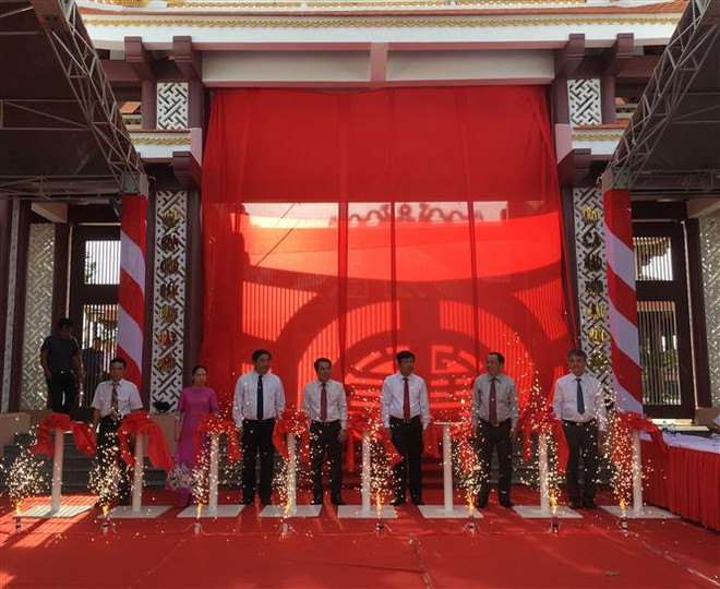 Khánh thành đền thờ 10 anh hùng liệt sỹ khởi nghĩa Hòn Khoai ảnh 1