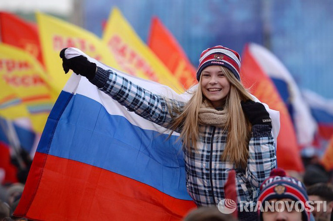 Míttinh và hòa nhạc chào mừng Crimea sáp nhập vào Nga ảnh 1