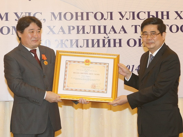 Kỷ niệm 60 năm ngày thiết lập quan hệ ngoại giao Việt Nam-Mông Cổ ảnh 1