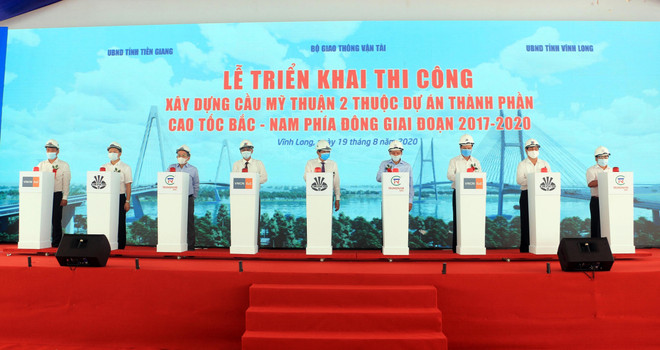 Vĩnh Long: Đầu tư trên 5.000 tỷ đồng thi công cầu Mỹ Thuận 2 ảnh 1