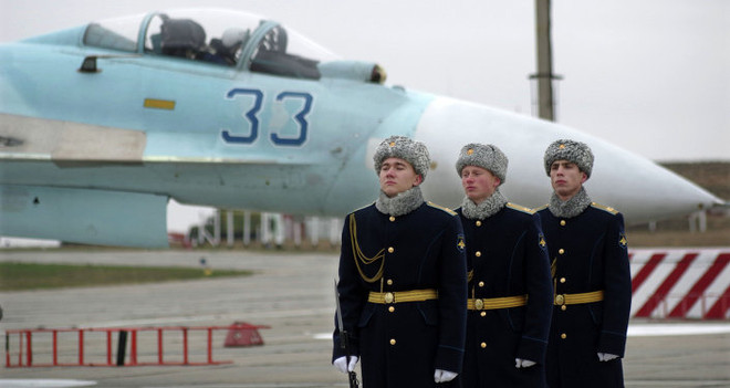 Cận cảnh Nga bổ sung 14 máy bay chiến đấu tới bán đảo Crimea ảnh 6