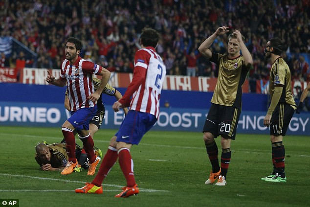 Chùm ảnh Atletico Madrid, Bayern Munich thẳng tiến tứ kết ảnh 4