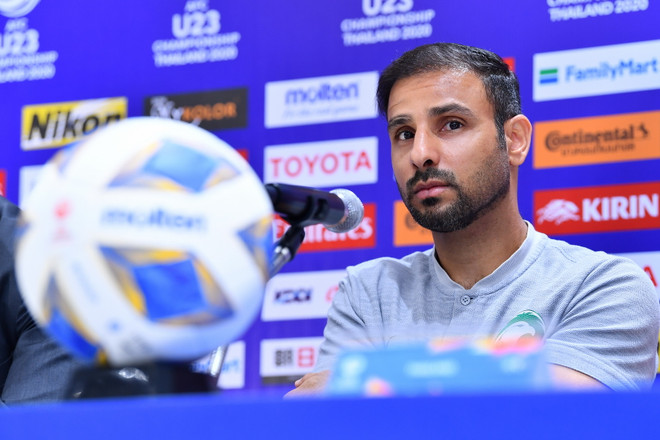 HLV Saad Al Shehri của U23 Saudi Arabia. (Nguồn: AFC) HLV U23 Thái Lan tuyên bố sẵn sàng đánh bại U23 Saudi Arabia ảnh 1