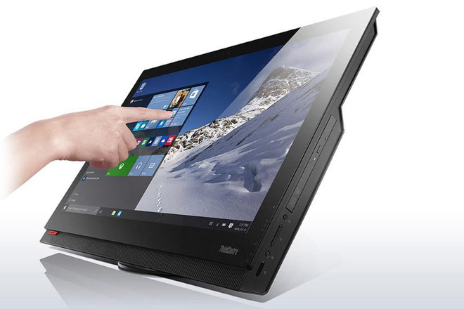 Một trong những mẫu máy tất cả trong một ThinkCentre M Series. (Nguồn: Lenovo) Lenovo tung loạt máy tính để bàn mới vào thị trường Việt Nam ảnh 1