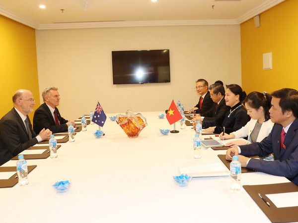 Chủ tịch Quốc hội tiếp Chủ tịch Hội hữu nghị Australia-Việt Nam ảnh 1