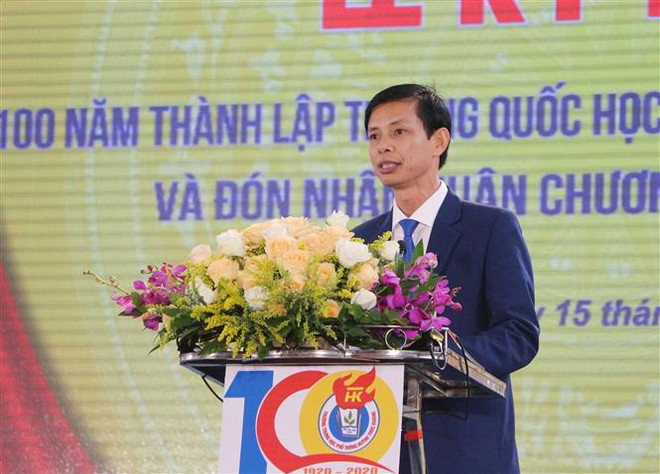 Kỷ niệm 100 năm thành lập Quốc học Vinh-THPT Huỳnh Thúc Kháng ảnh 1