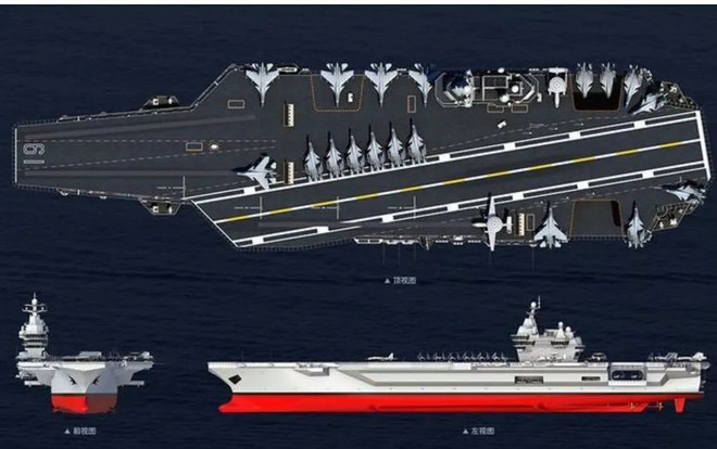 Trung Quốc hạ thủy tàu sân bay thứ ba sản xuất trong nước ảnh 1