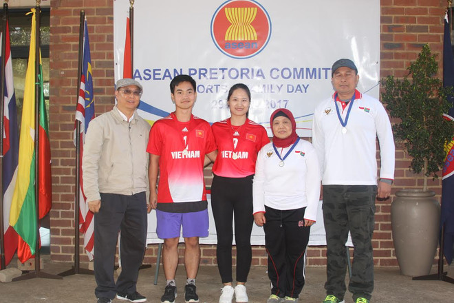 Sôi động ngày Thể thao và Gia đình ASEAN tại Nam Phi ảnh 3