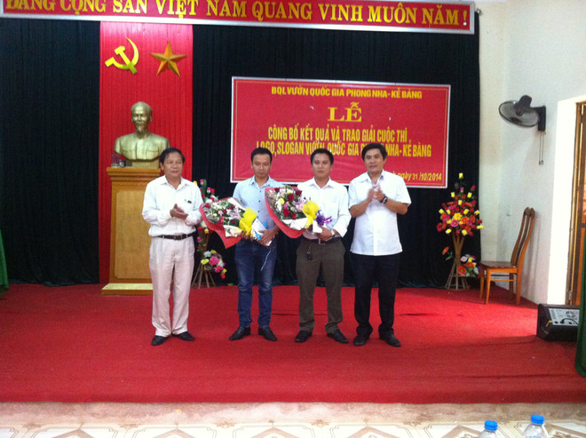 Đã có biểu trưng Vườn quốc gia Phong Nha-Kẻ Bàng chính thức ảnh 1