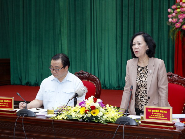 Trưởng Ban Dân vận TW: Công tác dân vận cần gắn với mọi mặt đời sống ảnh 1