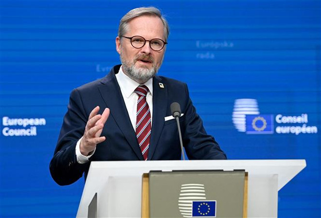 Thủ tướng CH Séc Petr Fiala sẽ thăm chính thức Việt Nam từ ngày 20-22/4/2023.. (Ảnh: AFP/TTXVN) Xung lực mới cho quan hệ hợp tác hữu nghị truyền thống Việt Nam-CH Séc ảnh 1