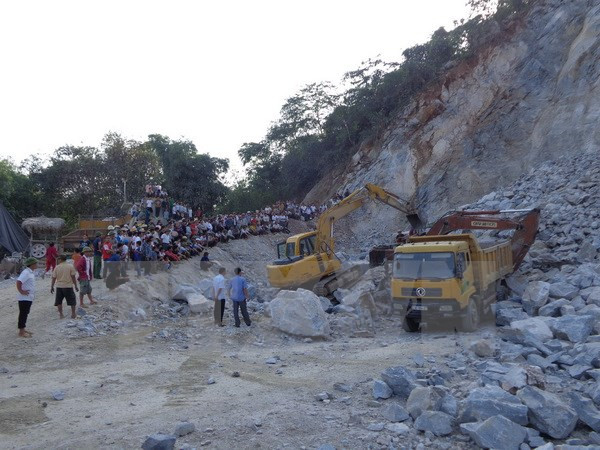 Đắk Lắk: Tai nạn khi thăm dò khai thác đá, 4 người thương vong ảnh 1