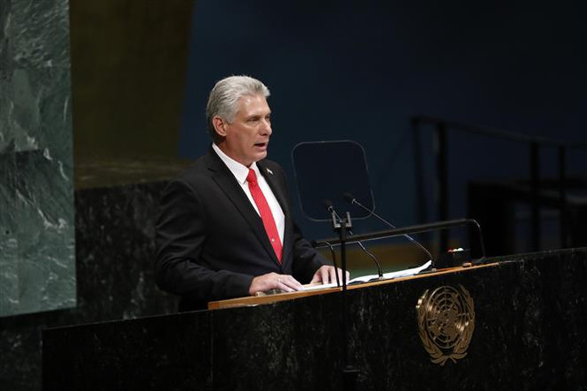 Chủ tịch Cuba thảo luận với các nghị sỹ Mỹ về quan hệ song phương ảnh 1