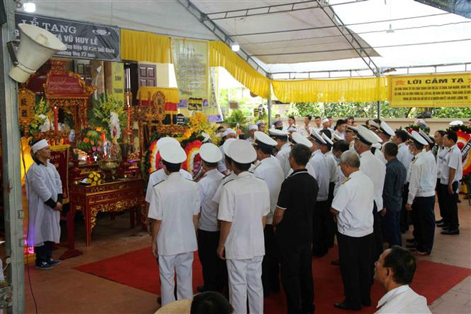 Vĩnh biệt người chỉ huy tàu HQ-505 tham gia trận chiến ở Trường Sa ảnh 2