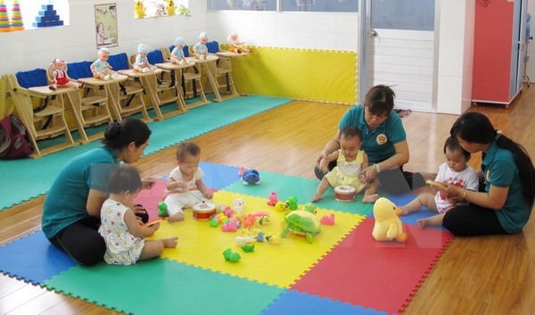 TP.HCM: Thí điểm giữ trẻ từ 6-18 tháng tuổi đạt kết quả tích cực ảnh 1