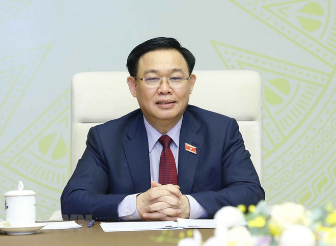 Chủ tịch Quốc hội Vương Đình Huệ. (Ảnh: Doãn Tấn/TTXVN) Nghị quyết về việc điều động nhân sự làm nhiệm vụ Trợ lý Chủ tịch QH ảnh 1