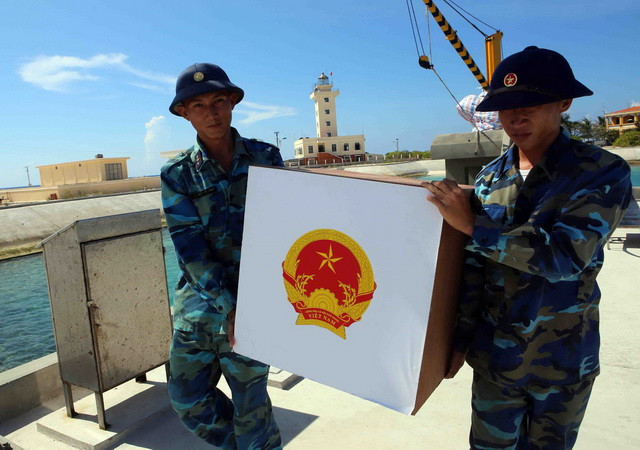 Khánh Hòa: Hoàn tất công tác chuẩn bị bầu cử ở xã đảo Sinh Tồn ảnh 3