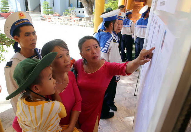 Khánh Hòa: Hoàn tất công tác chuẩn bị bầu cử ở xã đảo Sinh Tồn ảnh 2