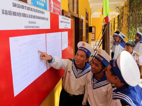 Khánh Hòa: Hoàn tất công tác chuẩn bị bầu cử ở xã đảo Sinh Tồn ảnh 1