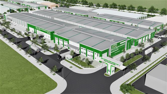 Hình ảnh phối cảnh nhà xưởng công nghệ cao Long Hậu - Đà Nẵng. (Ảnh: TTXVN phát) Việt Nam: Cơ hội lớn từ các yếu tố định hình kinh tế thế giới năm 2023 ảnh 2