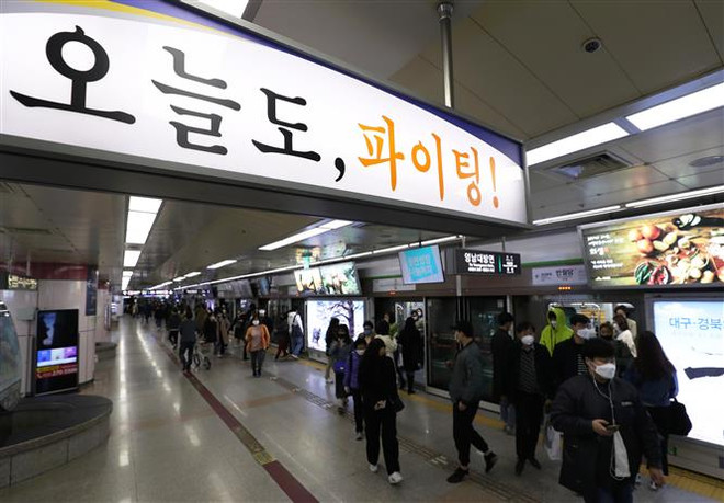 Hội Hữu nghị Hàn-Việt tặng khẩu trang cho người Việt tại Hàn Quốc ảnh 1