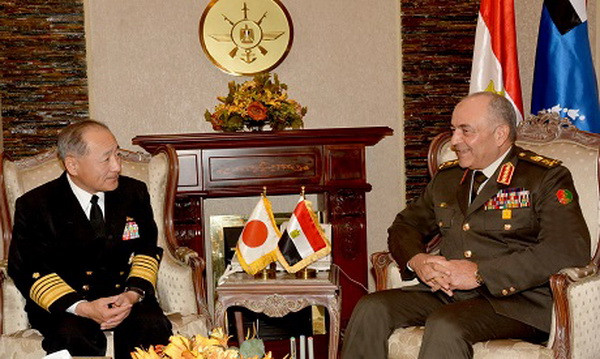 Nhật Bản tăng hợp tác quân sự với các lực lượng vũ trang Ai Cập ảnh 1